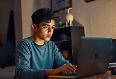 Boy Learning